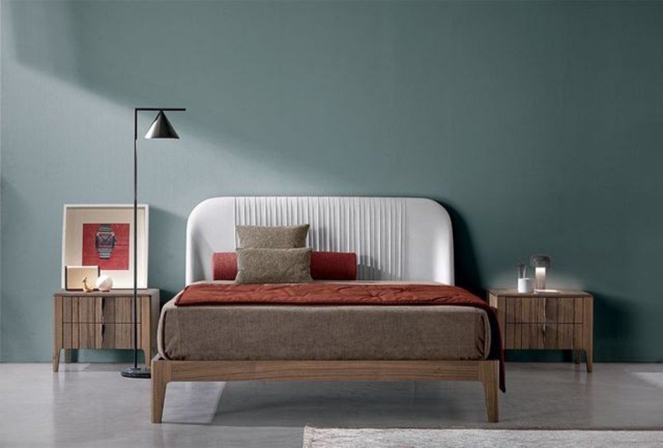 camera da letto con arredi in stile vintage