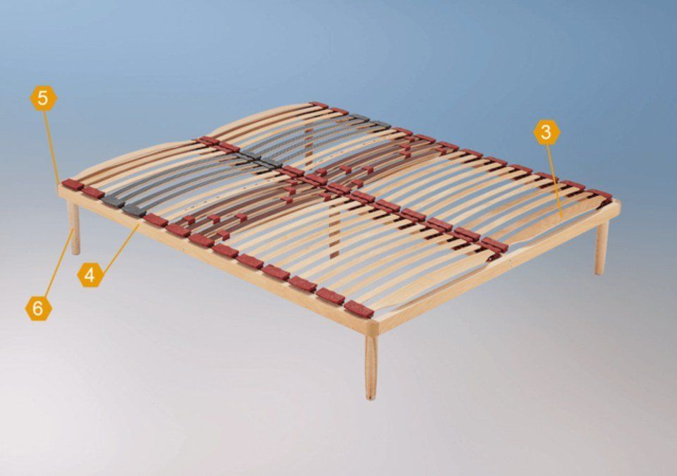 rete in legno per materasso matrimoniale