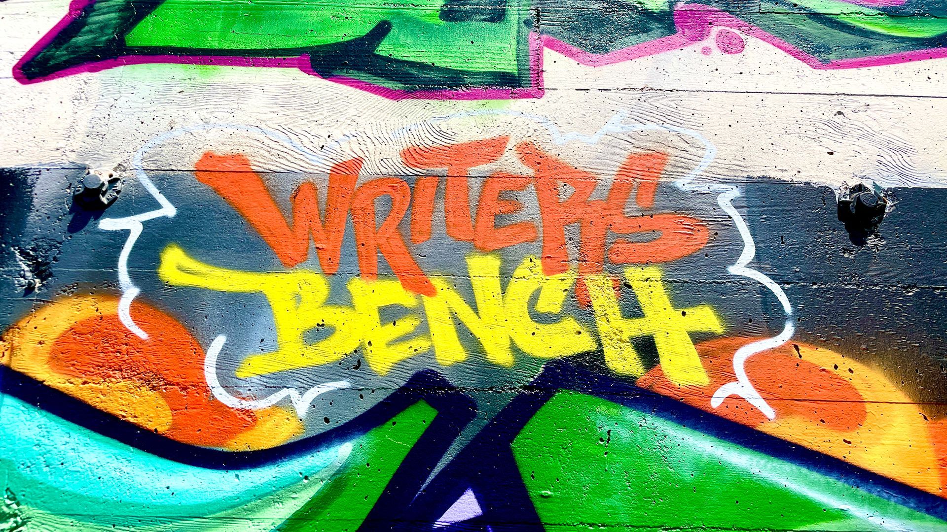 Writers Bench in MidTown SJ