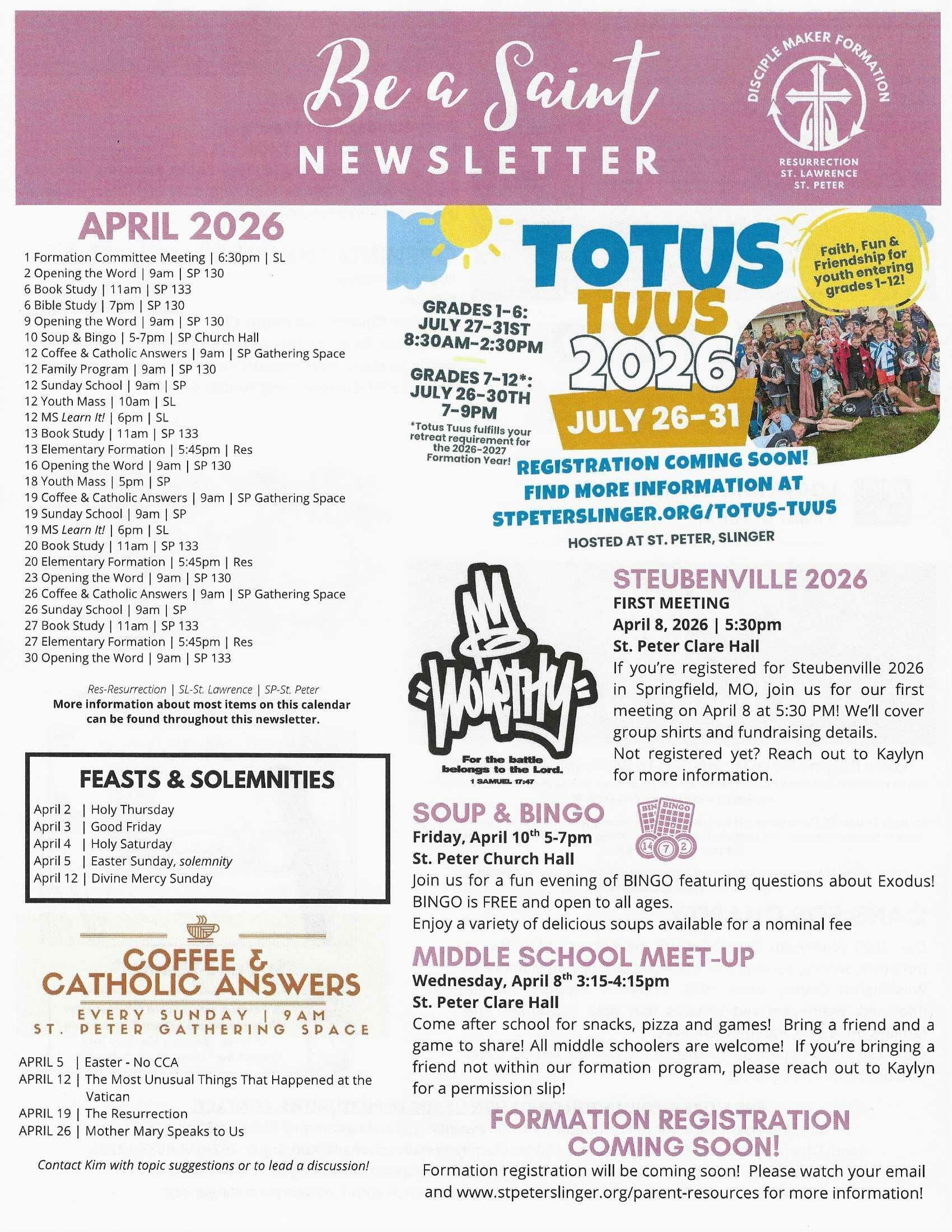 Nov_Be_A_Saint_Newsletter