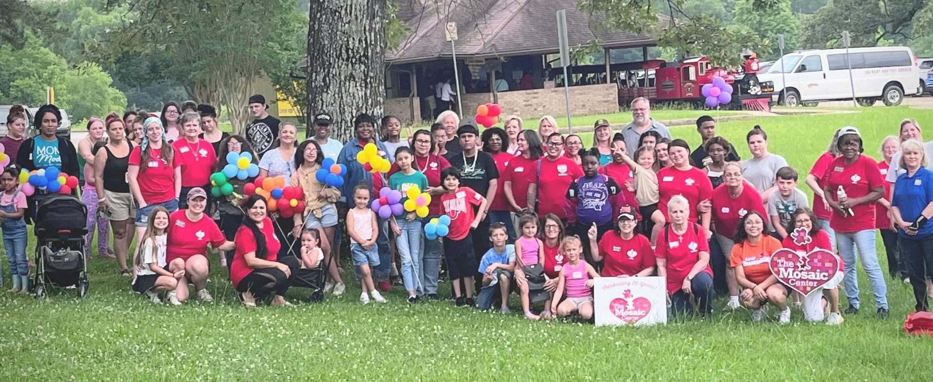 The  Mosaic Center's Family Fun Day, May 2025, at Ellen Trout Zoo Pavilion and Park