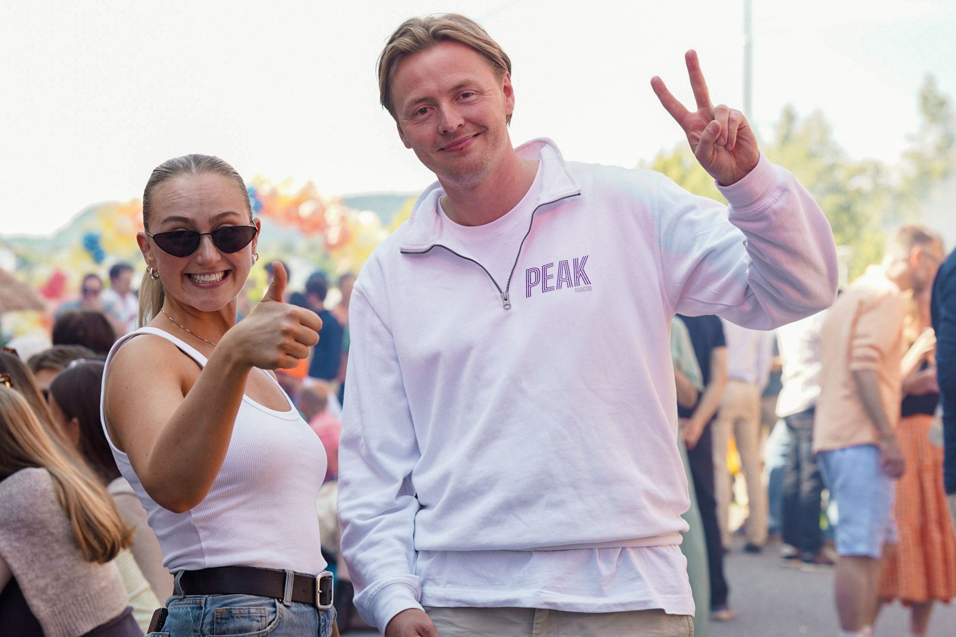 eventbyrå for firma fest peak production