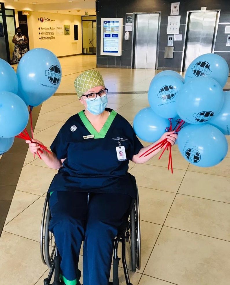 Anne Watson, unit manager of the emergency department at Netcare uMhlanga Hospital thanks each person who took the time and effort to come and donate blood on World Trauma Day. “Your blood donation could mean the difference between life and death for someone, and we commend you for your spirit of giving.”