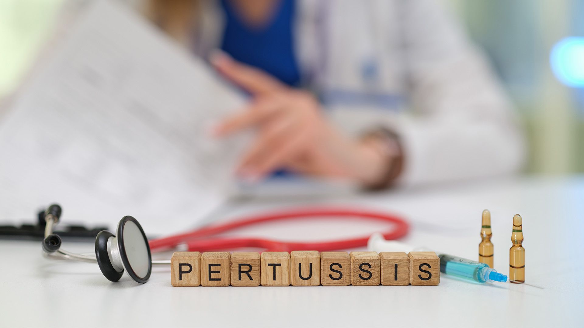 Pertussis is also referred to as  whooping cough