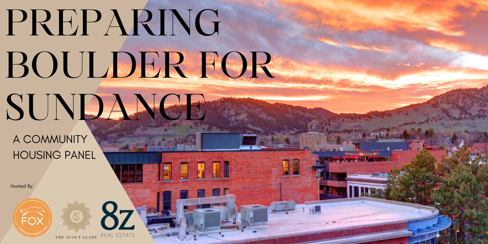 Preparing Boulder for Sundance Film Festival: A Community Housing Panel