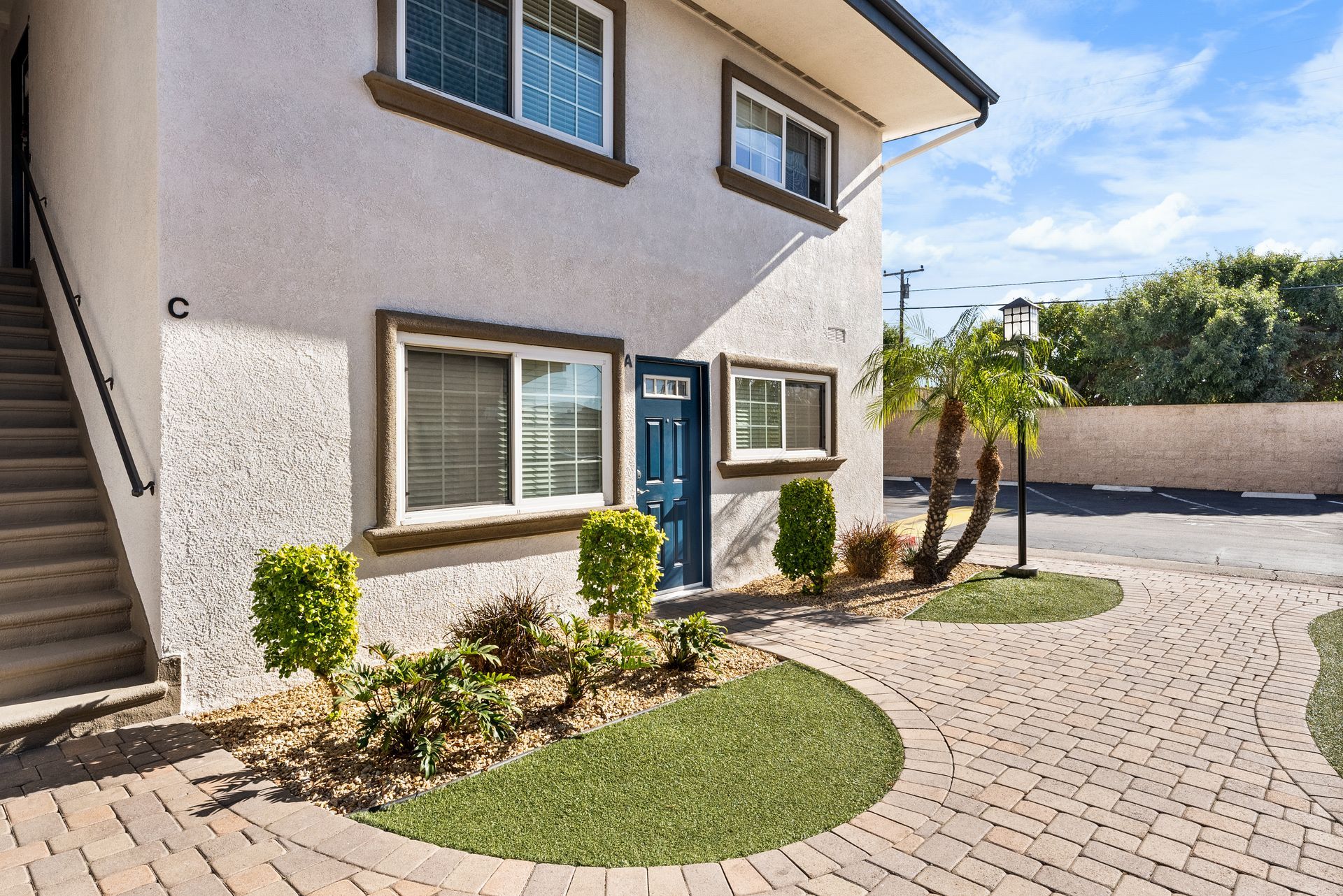 Apartment front door