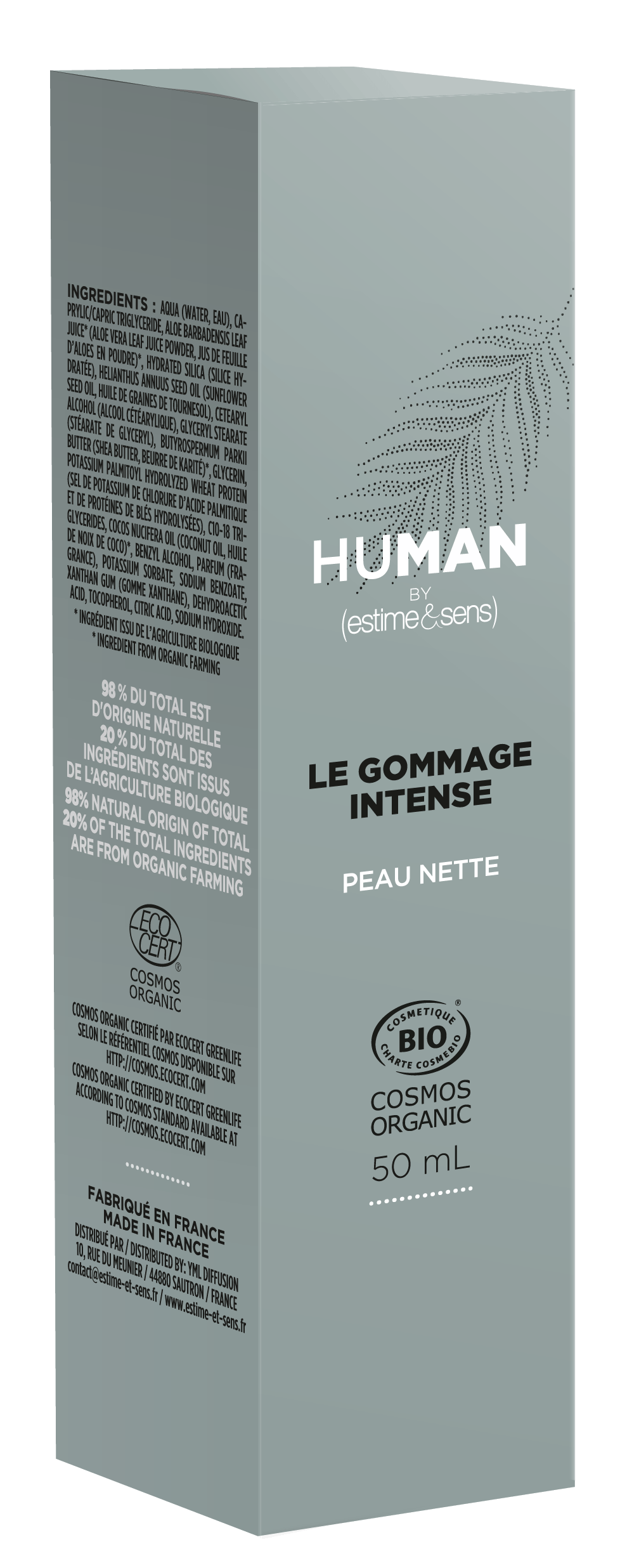 gommage human by estime & sens