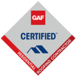 GAF certified Residential Roofing Contractor Logo