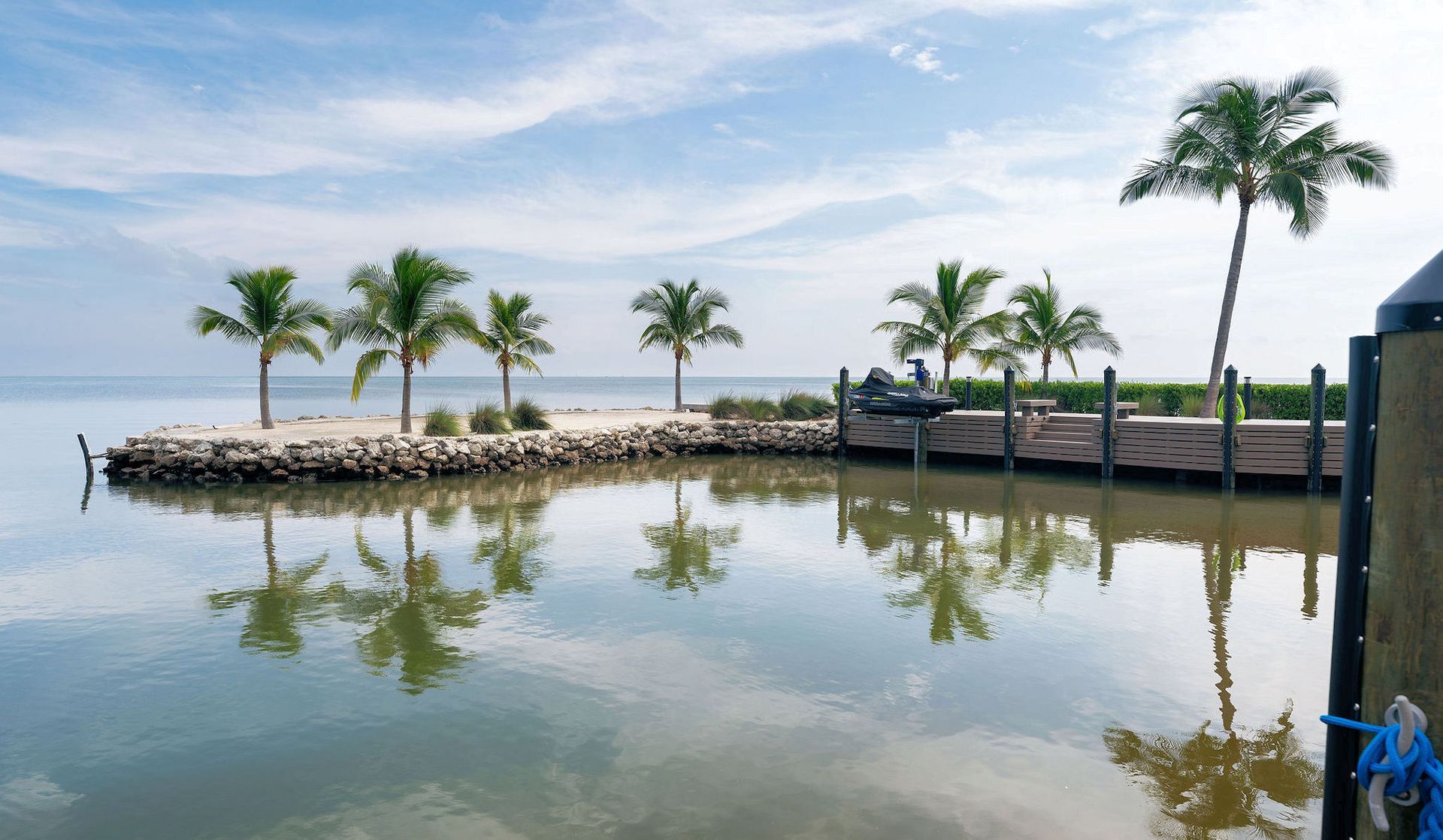 Private Marina, one of the many amenities of The Oasis in Islamorada, Florida is  offered for Sale by THE FIRM REALTY GROUP. 