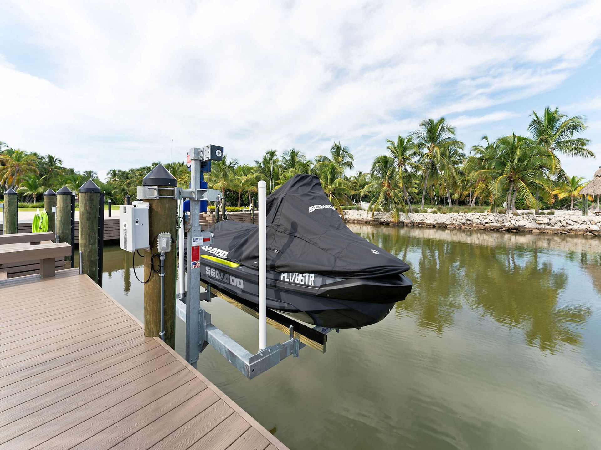 Private Marina, one of the many amenities of The Oasis in Islamorada, Florida is  offered for Sale by THE FIRM REALTY GROUP. 