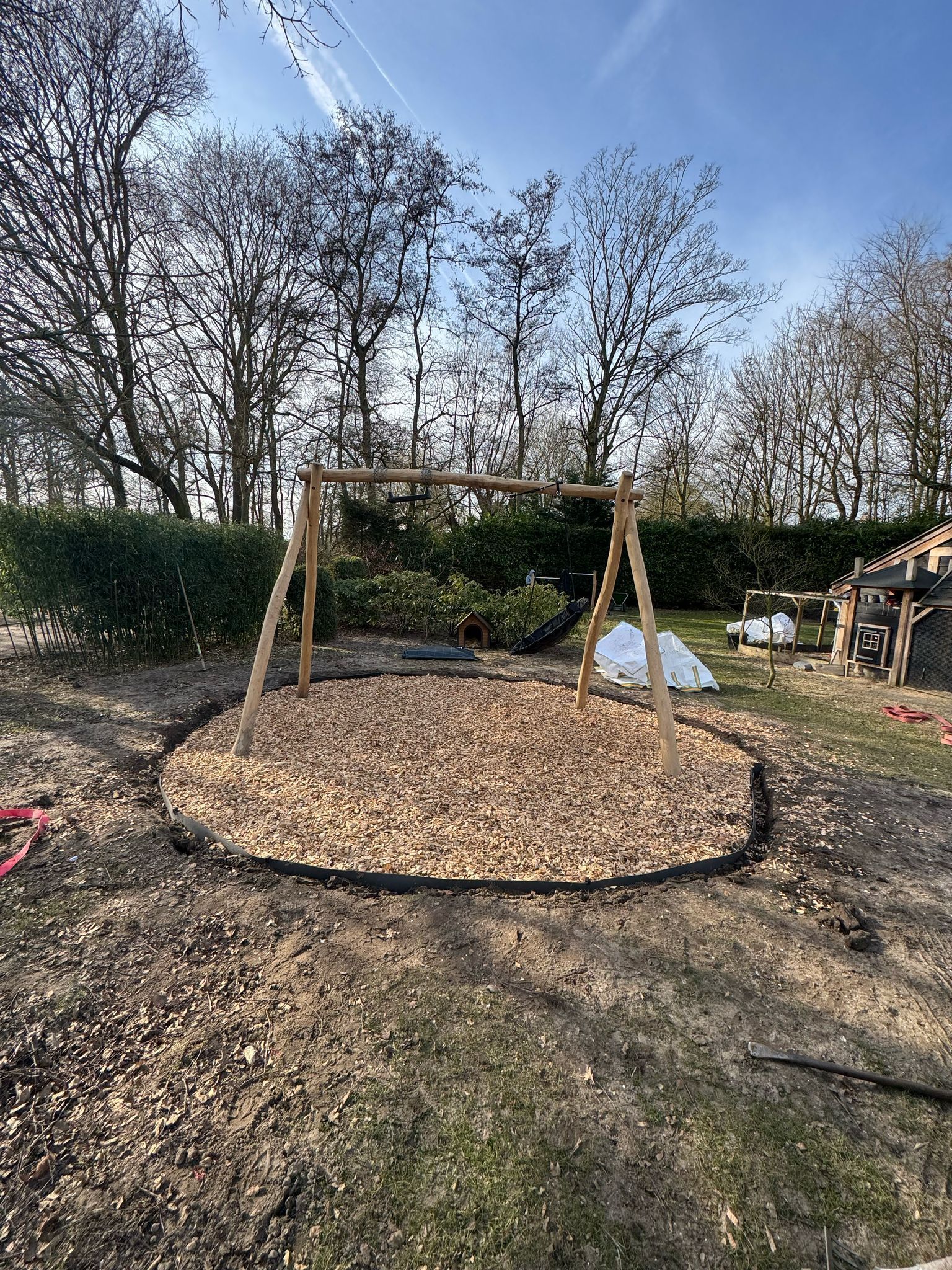 Houten pergola