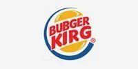 A burger king logo on a white background.