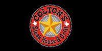 The logo for colton 's steak house and grill