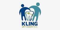 A logo for a dental office with two people and a tooth.