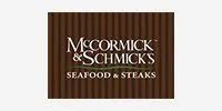 The logo for mccormick & schmicks seafood & steaks