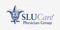 The slucare physician group logo has a fleur de lis on it.