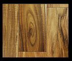 Wooden floor planks, medium brown with prominent wood grain.