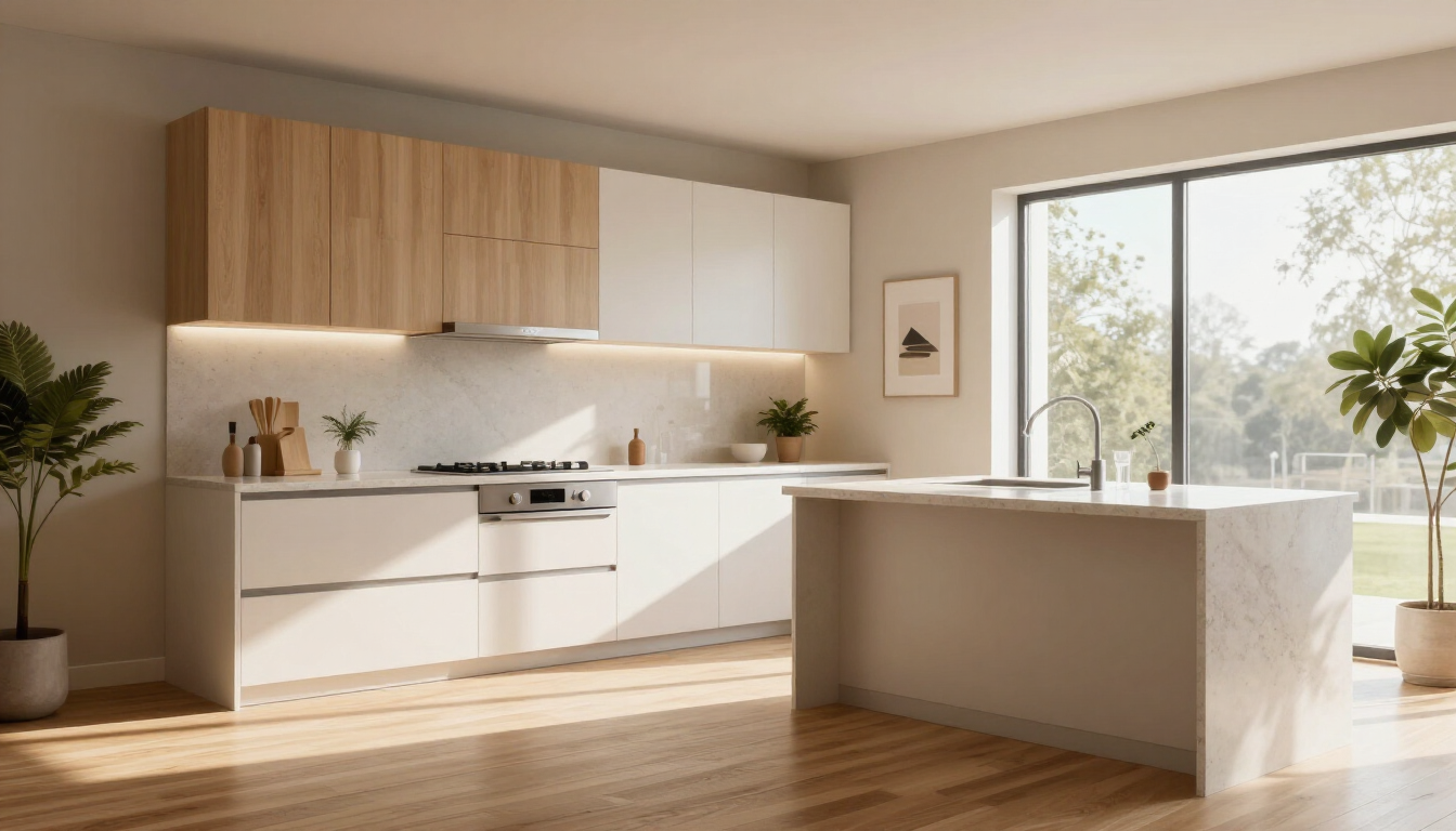 Modern kitchen interior