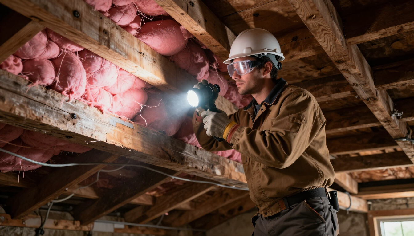 Home Inspector at Work