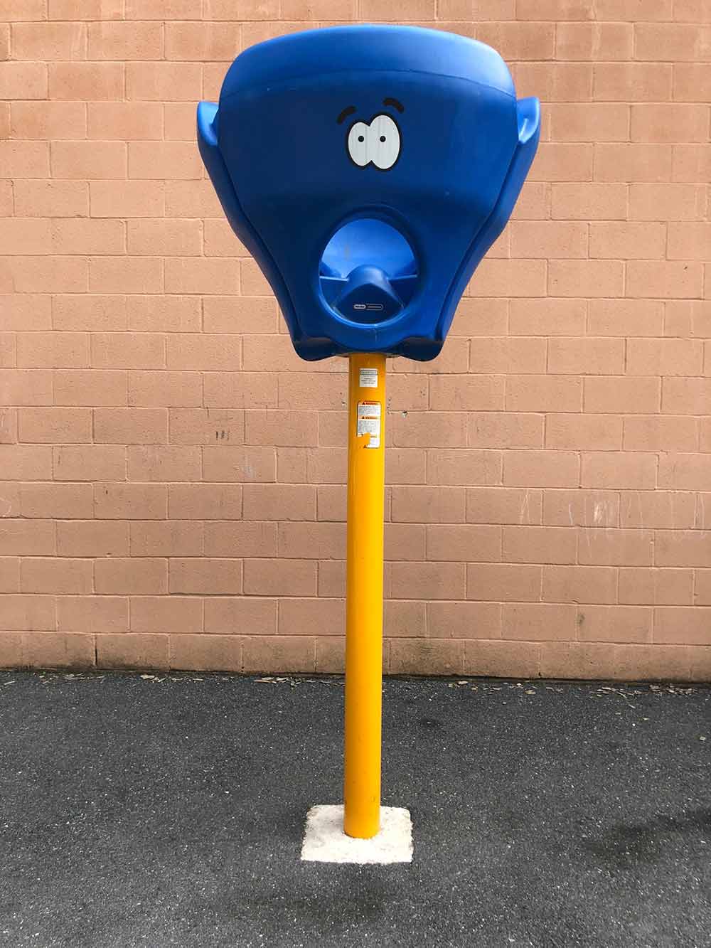 Blue And Yellow Pole — Burtonsville, MD — Childway Early Learning Center