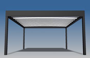 Modello pergolato