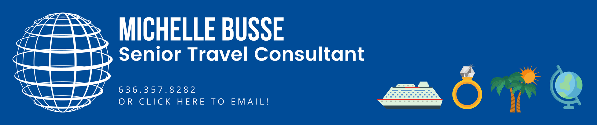 Michelle busse is a senior travel consultant