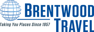Brentwood travel logo The logo for brentwood travel taking you places since 1967