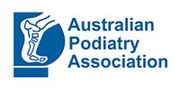 australian podiatry association logo