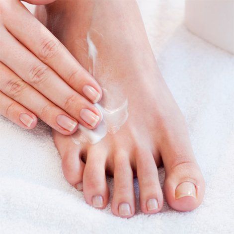 moisturising feet
