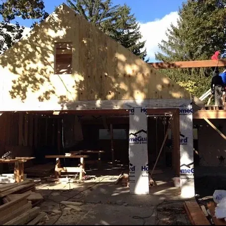 Construction of a New House