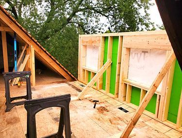 A Wooden Structure of a House