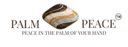 Het Palm Peace-logo met een schelp en de slogan 