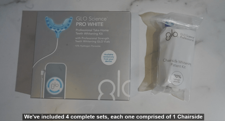 GLO Science Professional Whitening Success Starter Set - Welcome! (with captions)