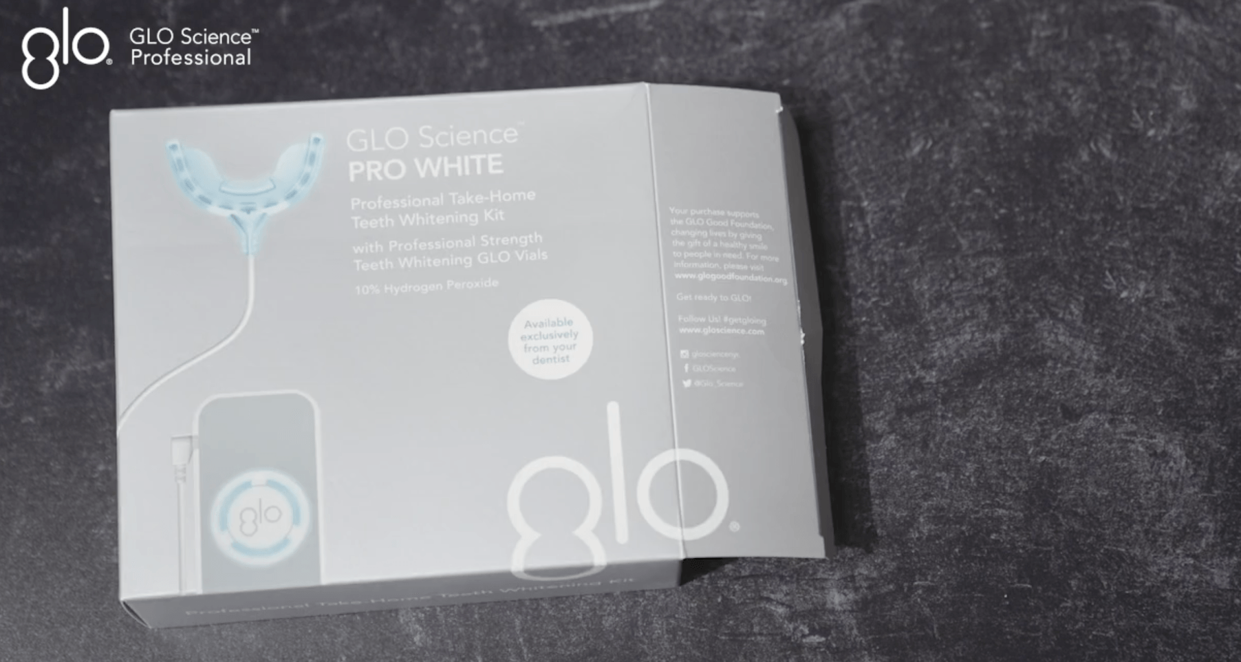  GLO Science Professional Teeth Whitening Take Home & Chairside Patient Kit Highlight