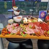 chicken and pork slices