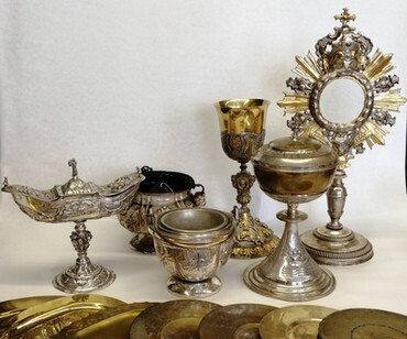 restauro oggetti ecclesiastici