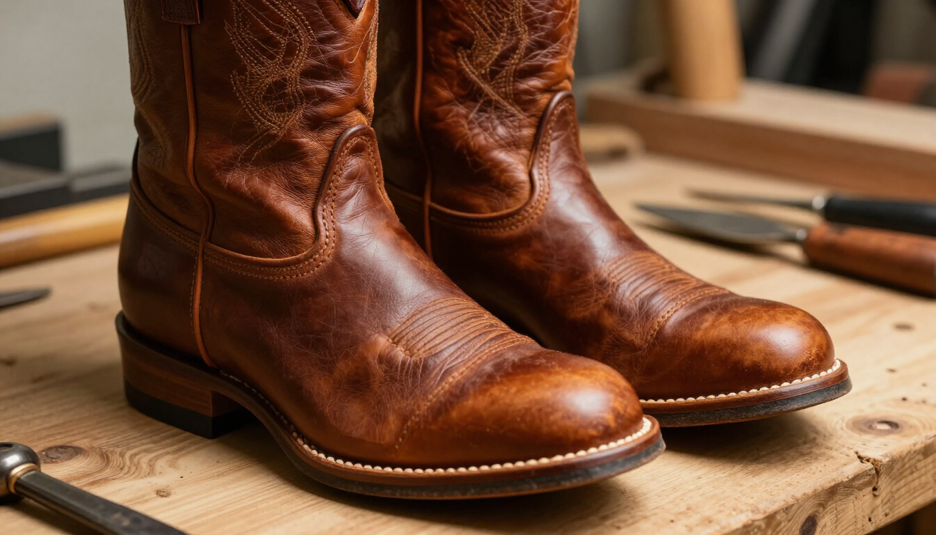 Botas western artesanales fabricadas en León Guanajuato por LAZO BOOTS