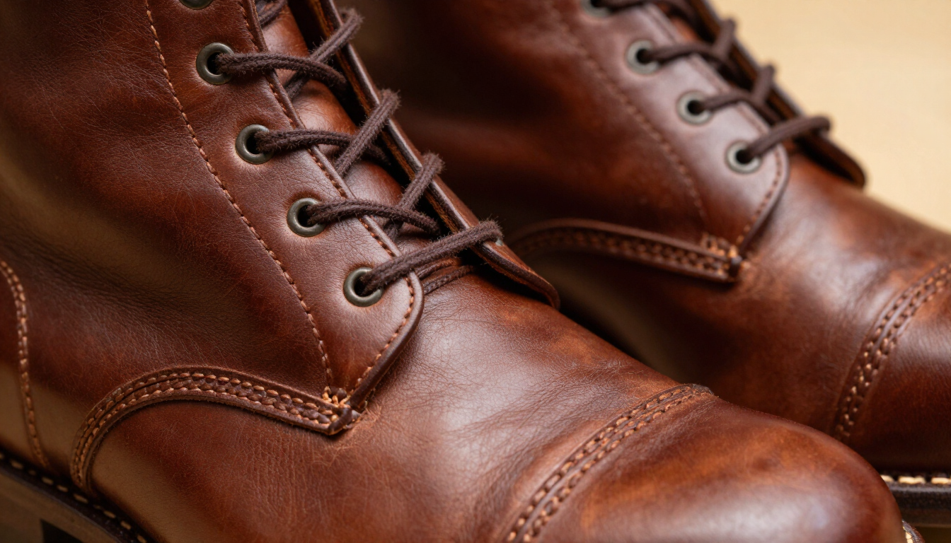 Materiales y técnica de calidad en botas de piel