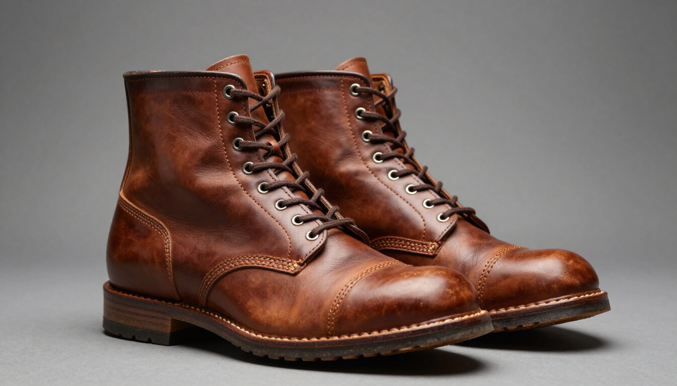 Botas de piel artesanales para uso diario y larga duración