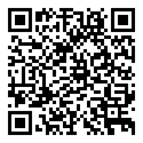A black and white qr code on a white background.