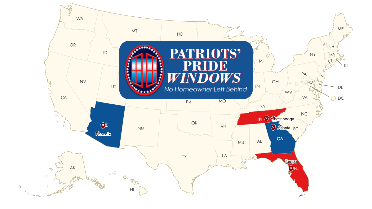 A map showing the states of tennessee georgia and south carolina