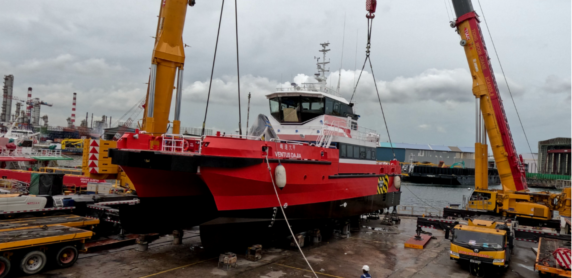 シンガポールStrategic Marine、27m Z-Bow型CTVを台湾洋上風力発電向けに追加納入