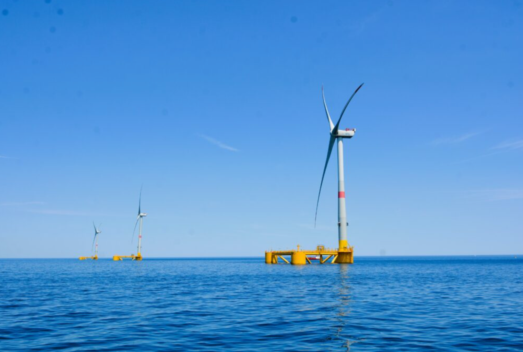 Ocean Winds、仏初の浮体式洋上風力「EFGL」が全面運転 地中海で商業化への転換点