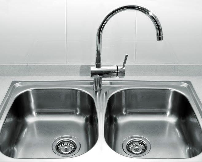Stainless Kitchen Sink — Seattle, WA — Aurora Plumbing & Electric