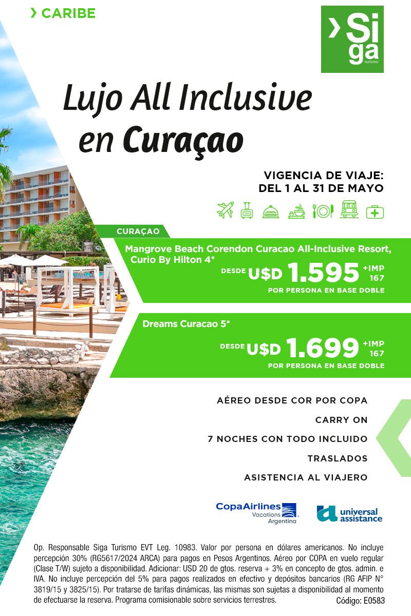 Viaje a Curacao en Mayo 