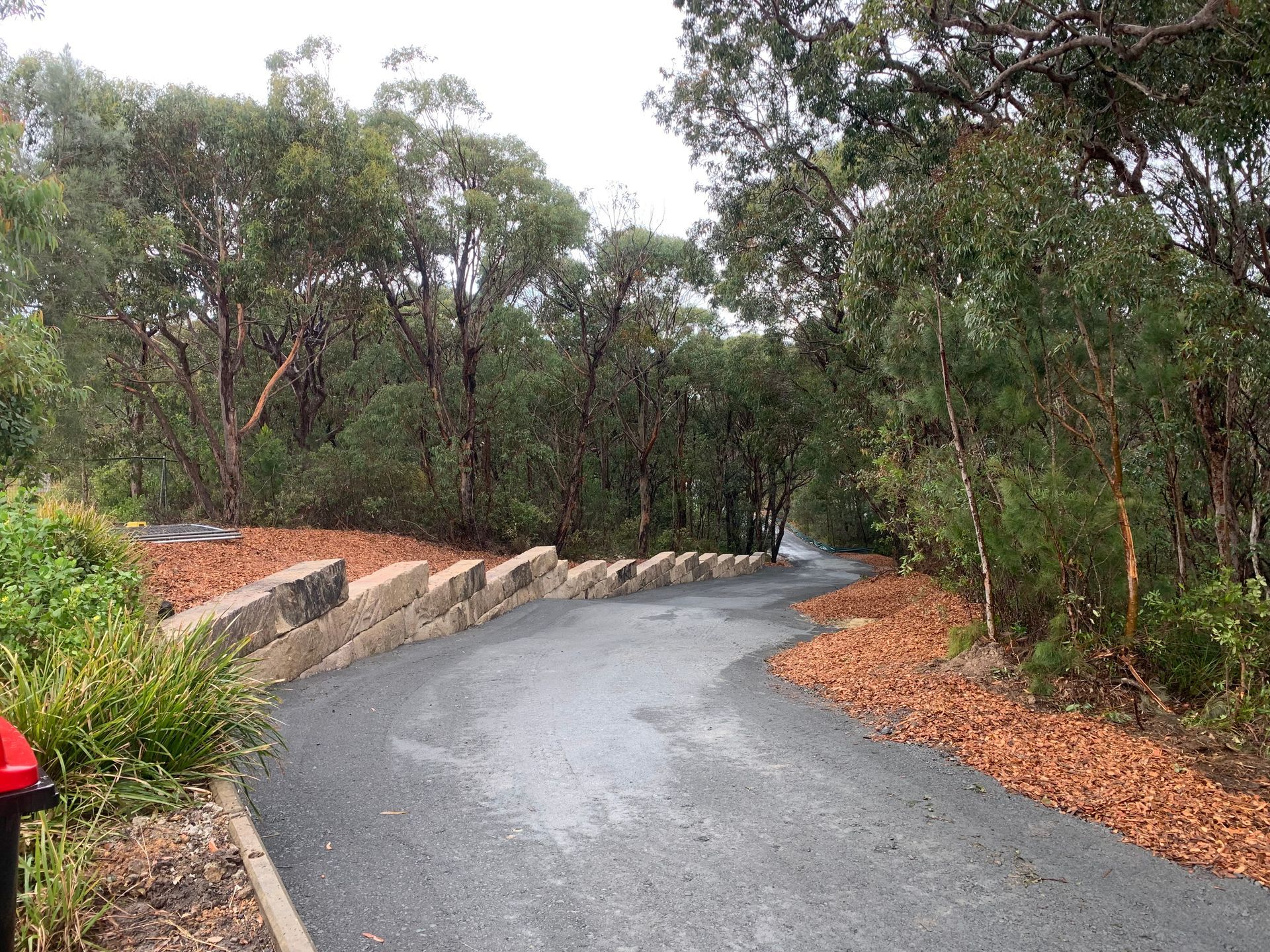 There is a mailbox on the side of the road. — Adam Lowe Earthmoving Pty Ltd in Somersby, NSW