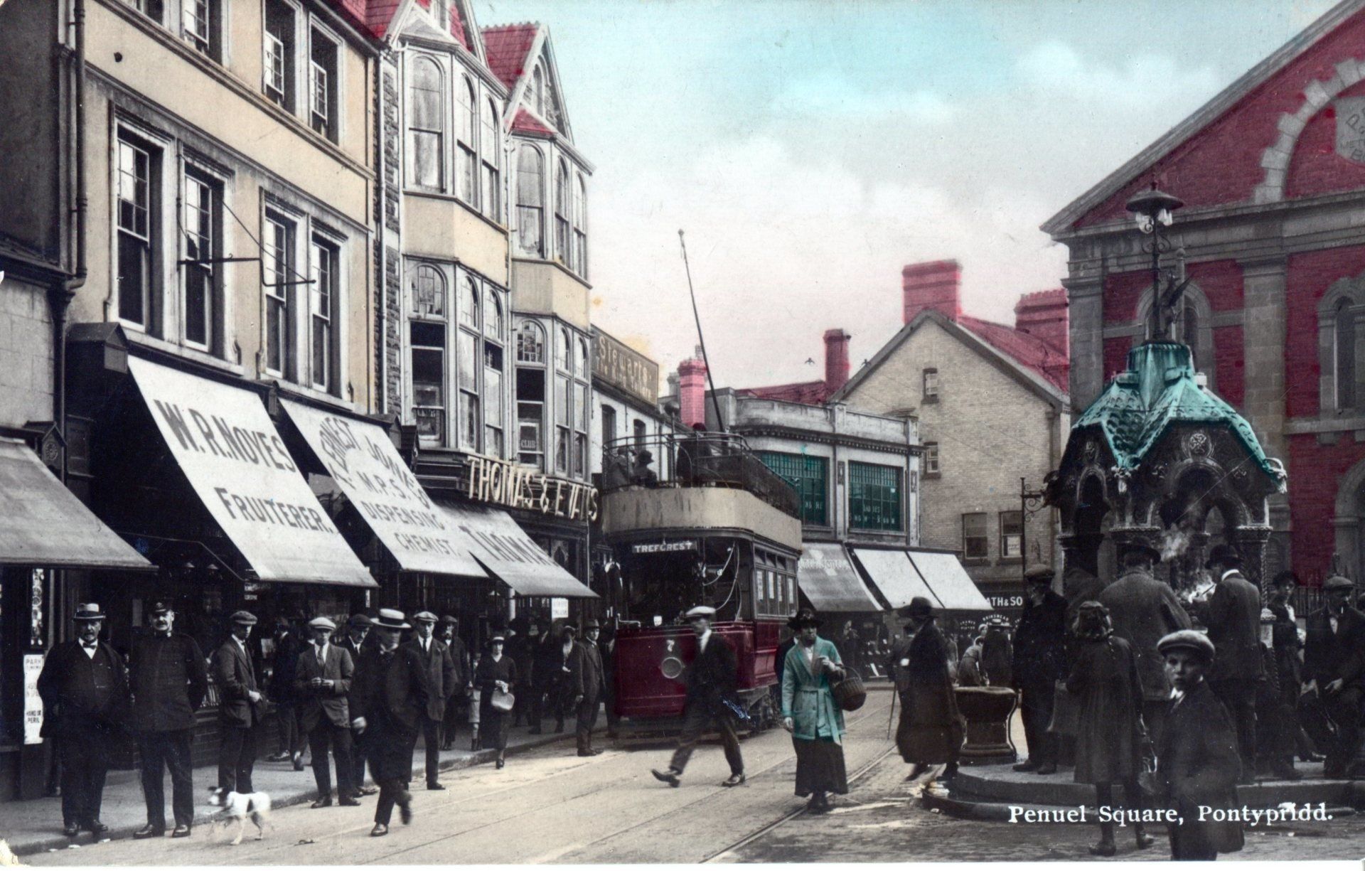 Penuel Square, Taff Street early 20th century
