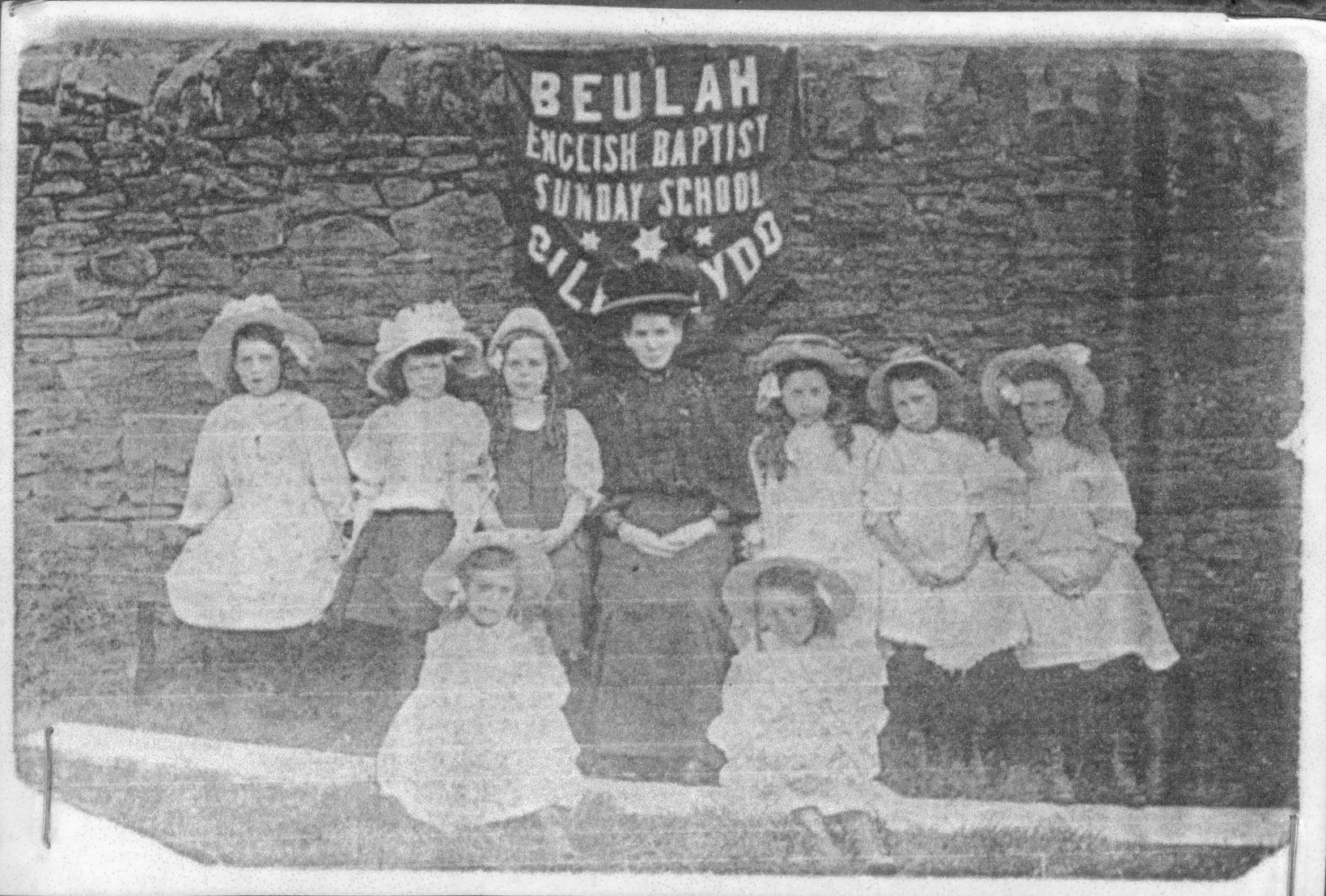 Beulah English Baptist Sunday School 1910