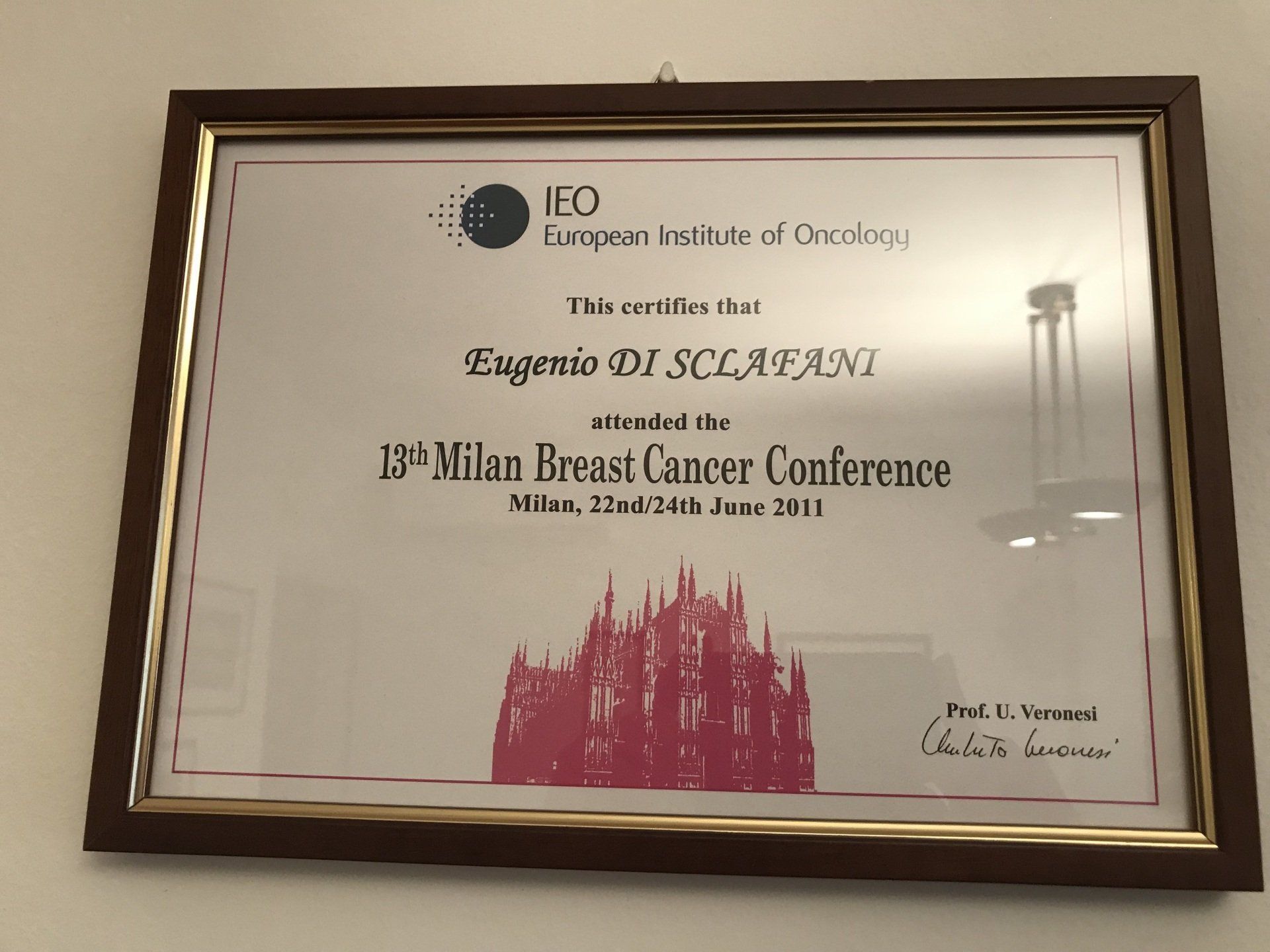 attestato di partecipazione