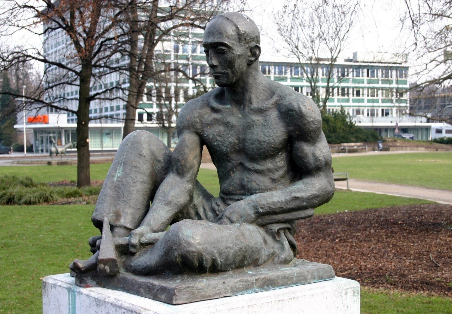 Volkspark - Schiebestrecke